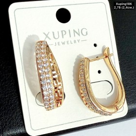 Сережки Xuping18К 20385 (2,4см)